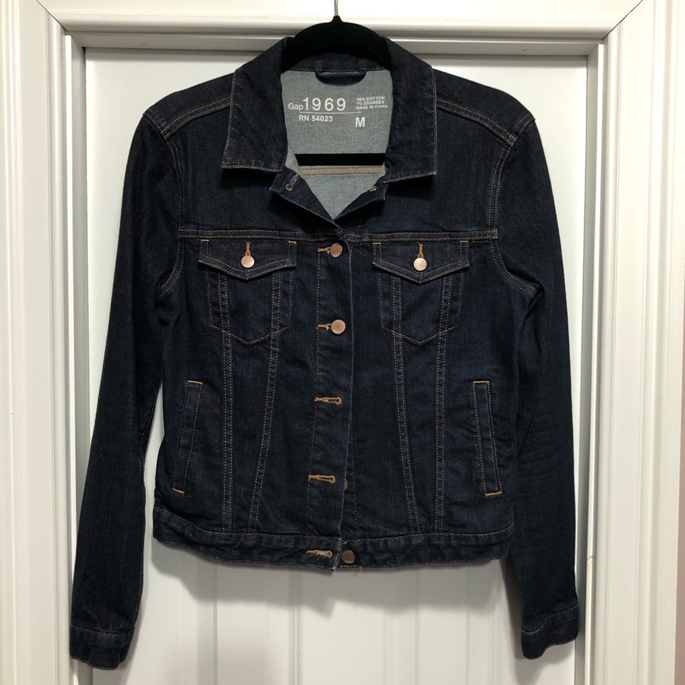 Dark Wash Denim Jacket